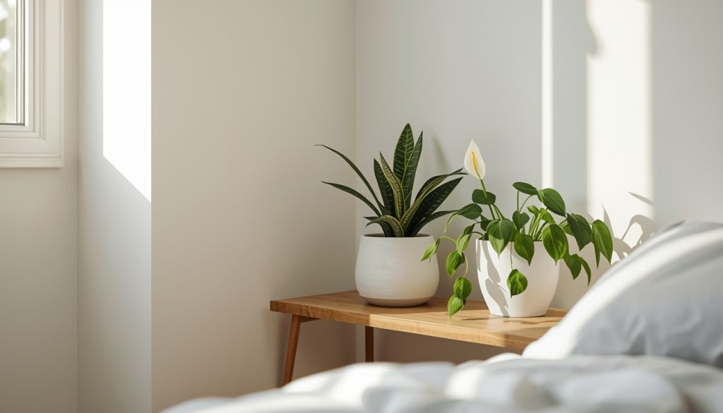 bedroom plants for sleep snake plant