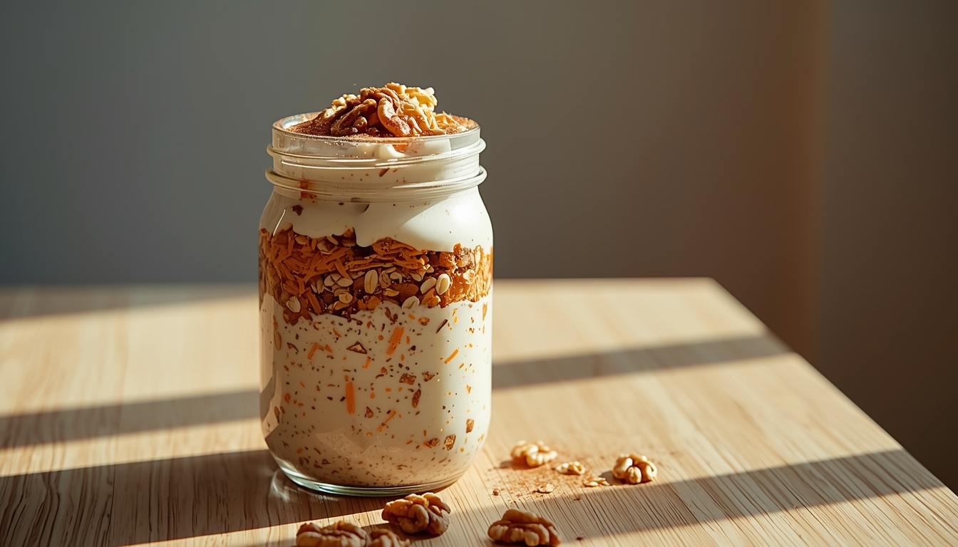 Carrot Cake Overnight Oats (And Why This Breakfast Is Actually Good for You)