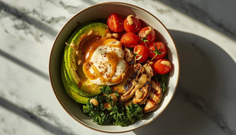 high protein bowl low carb